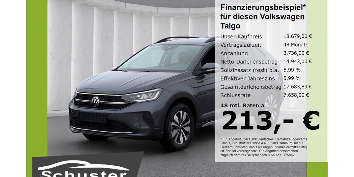 VW Taigo 29.218 km 18.679 &euro; Ruhstorf 94099