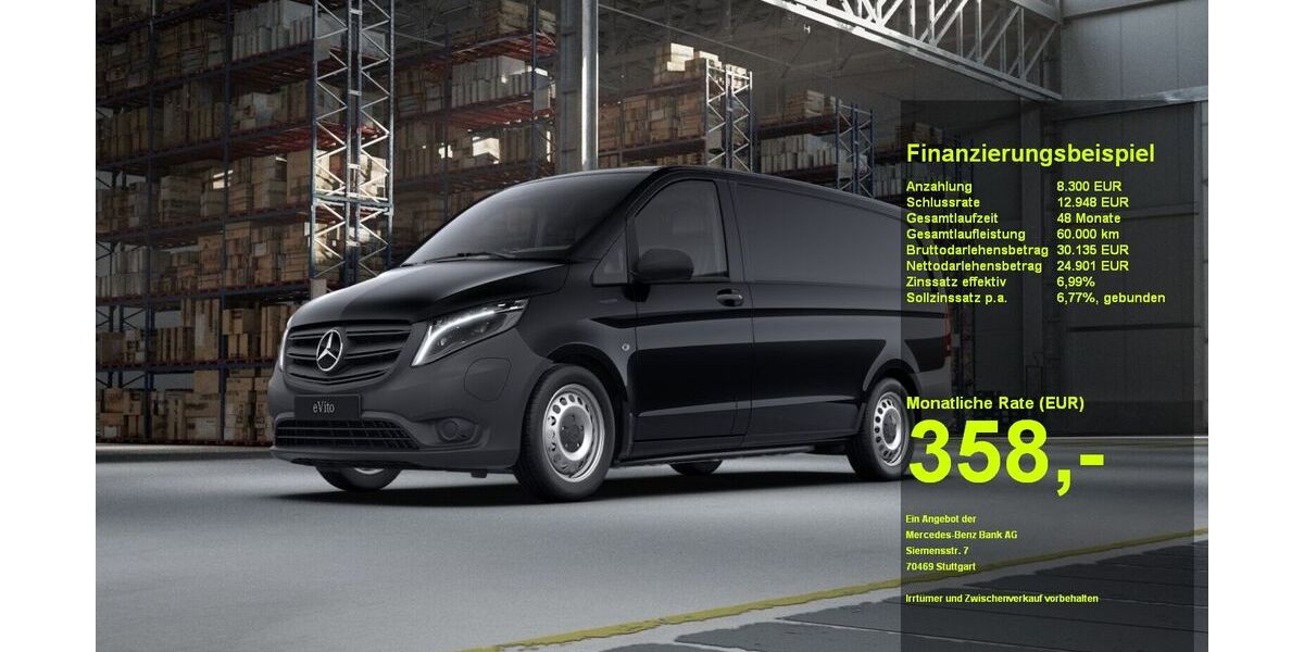 Mercedes-Benz eVito 9.982 km 33.201 &euro; Celle OT Altencelle 29227