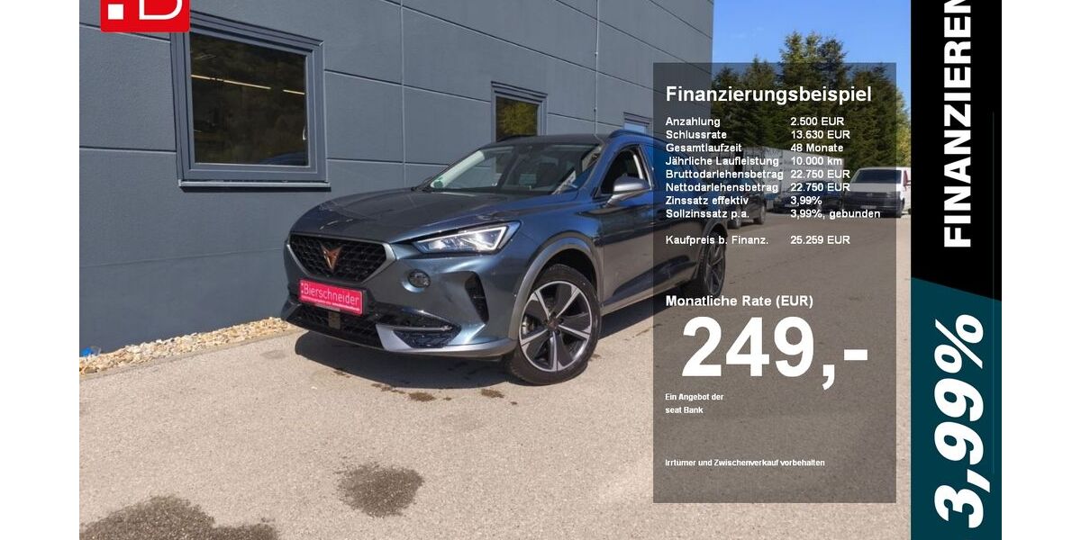 Cupra Formentor 53.556 km 25.259 &euro; Riedenburg 93339