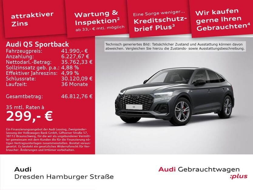 Audi Q5 54.702 km 41.990 € Dresden 01067