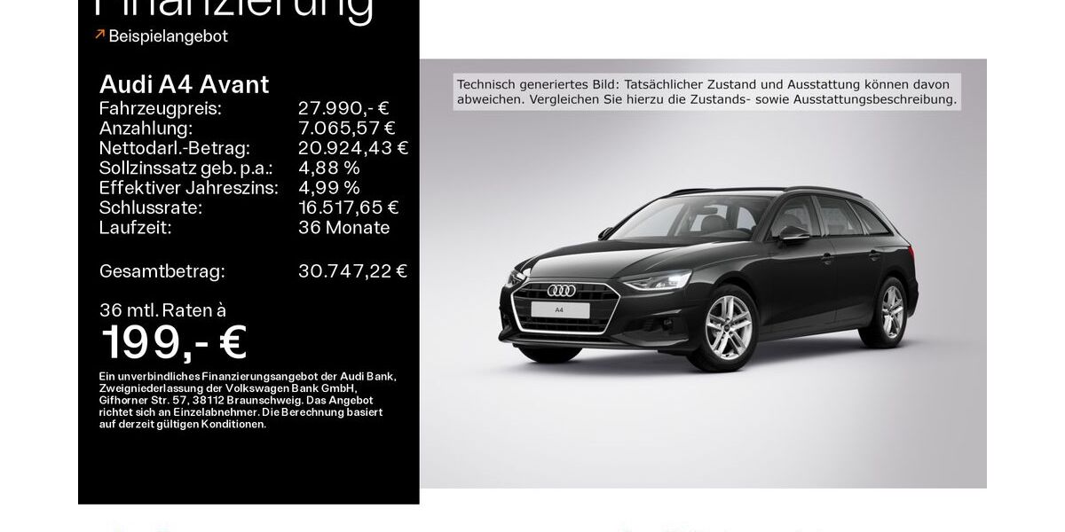 Audi A4 43.978 km 27.990 € Hofheim 65719
