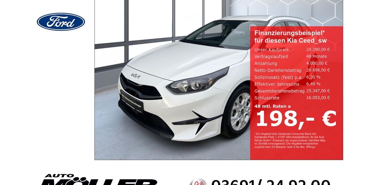 Kia ceed Sportswagon 16.830 km 23.899 &euro; Eisenach 99817