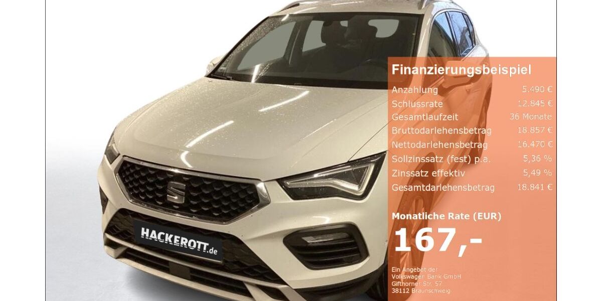 Seat Ateca 55.333 km 21.960 &euro; Laatzen 30880
