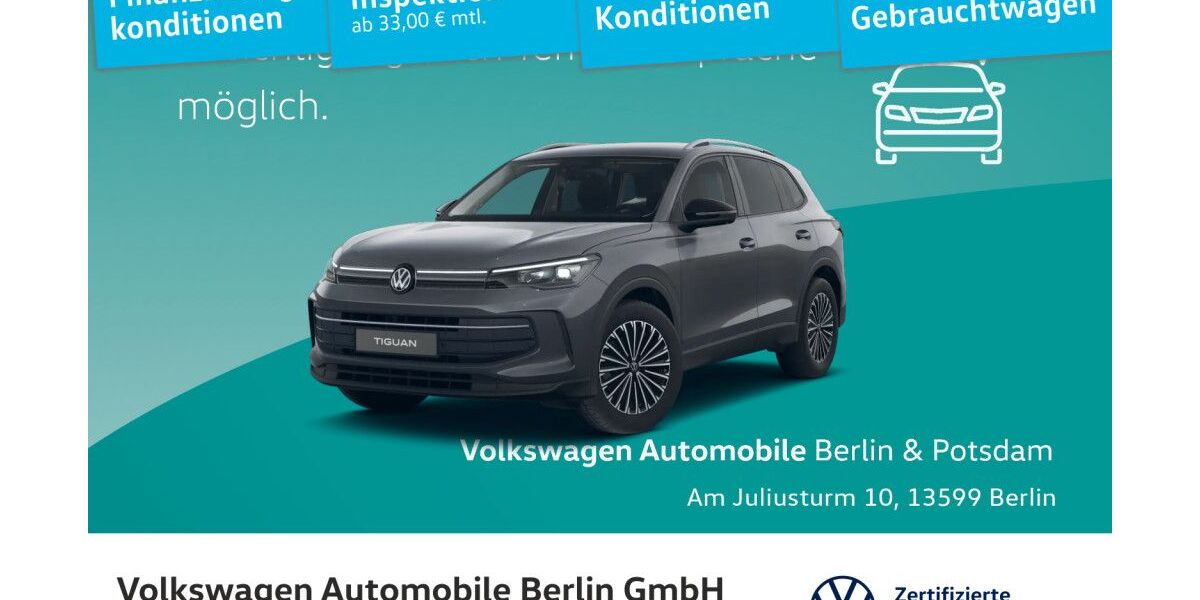 VW Tiguan 28.300 km 32.950 &euro; Berlin 13599