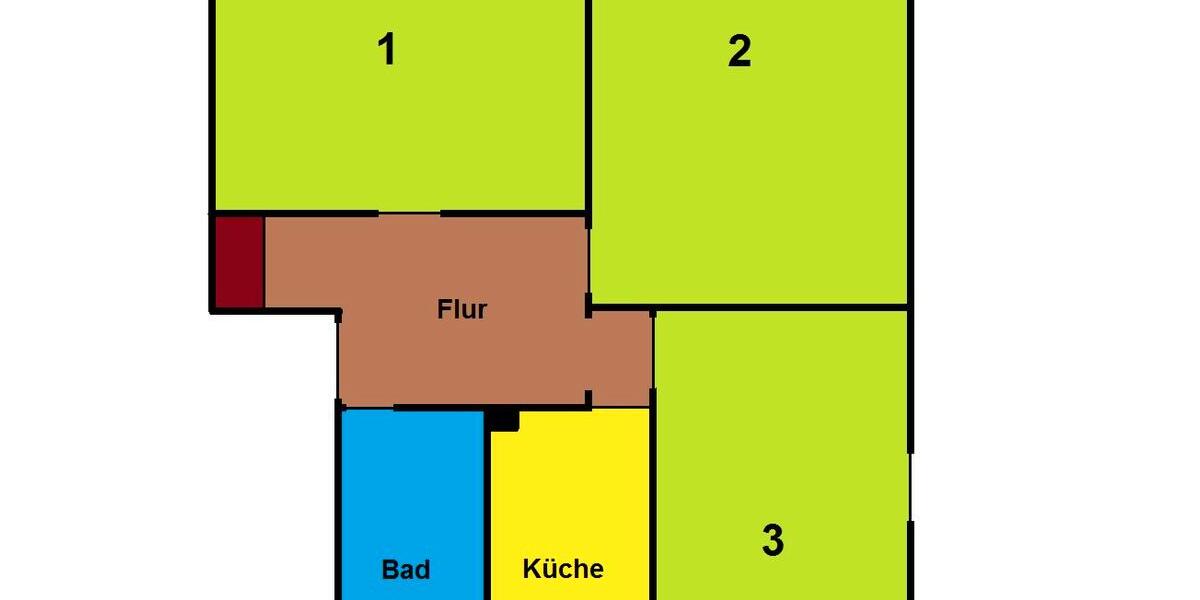 Etagenwohnung Marburg Marbach - 3 Zimmer, 59 m&sup2;, 205.000&euro; | Angebot:27428988