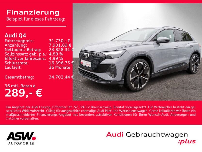 Audi Q4 e-tron 59.300 km 31.730 € Heilbronn 74074