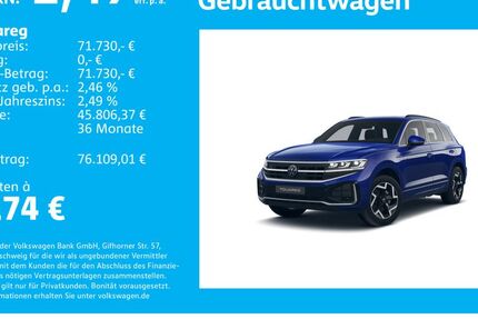 VW Touareg 14.217 km 71.730 &euro; Stuttgart-Feuerbach 70469