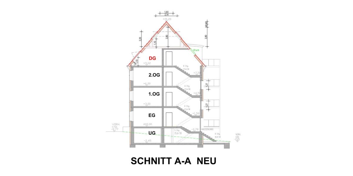 Trier-Feyen neue Maisonettewohnung mit Flair, moderner Heiztechnik sowie toller Weitsicht - Dachgeschoßwohnung Trier Feyen-Weismark | Angebot:27152366
