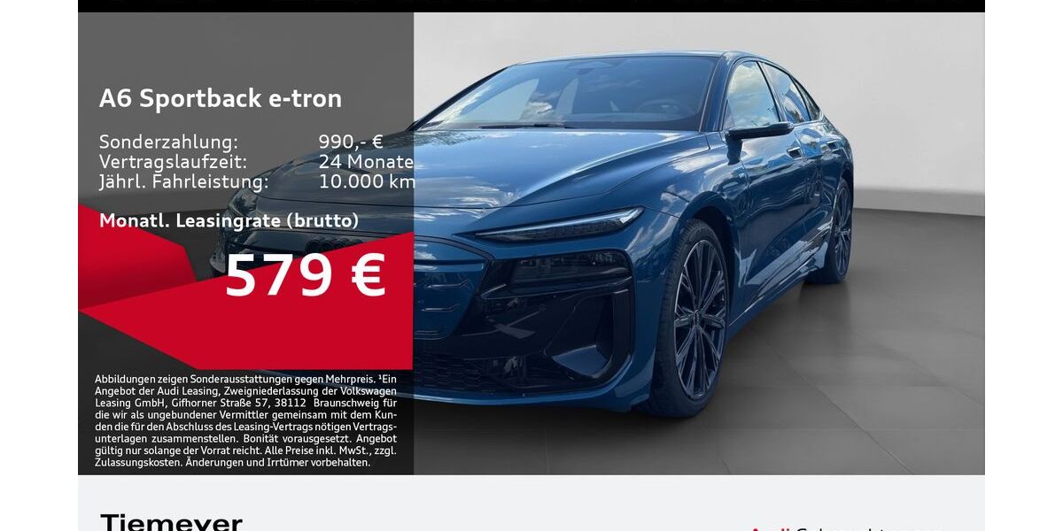 Audi A6 e-tron 7.715 km 65.880 &euro; Gelsenkirchen 45894