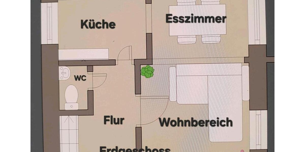 Doppelhaushälfte Werdohl - 4 Zimmer, 120 m&sup2;, 1.100&euro; | Angebot:26061143