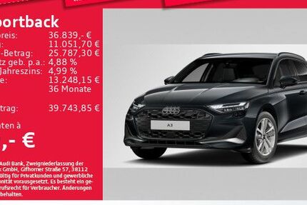 Audi A3 15.742 km 35.992 &euro; Eching 85386