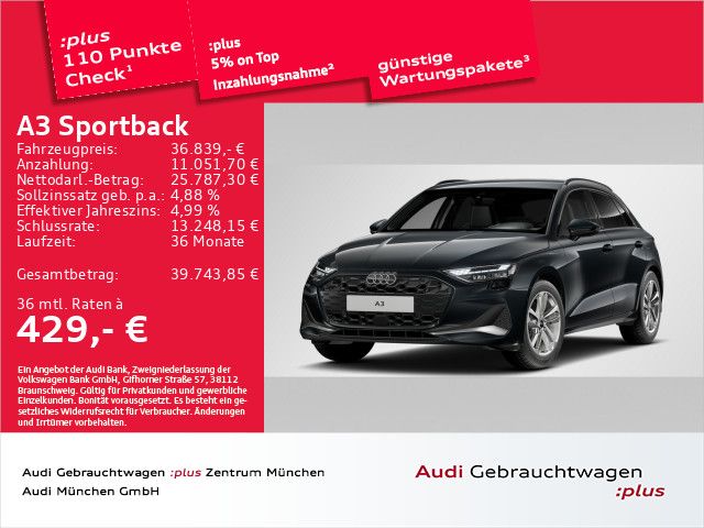 Audi A3 15.742 km 35.992 &euro; Eching 85386