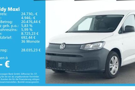 VW Caddy Maxi 24.235 km 24.730 &euro; Ulm 89079