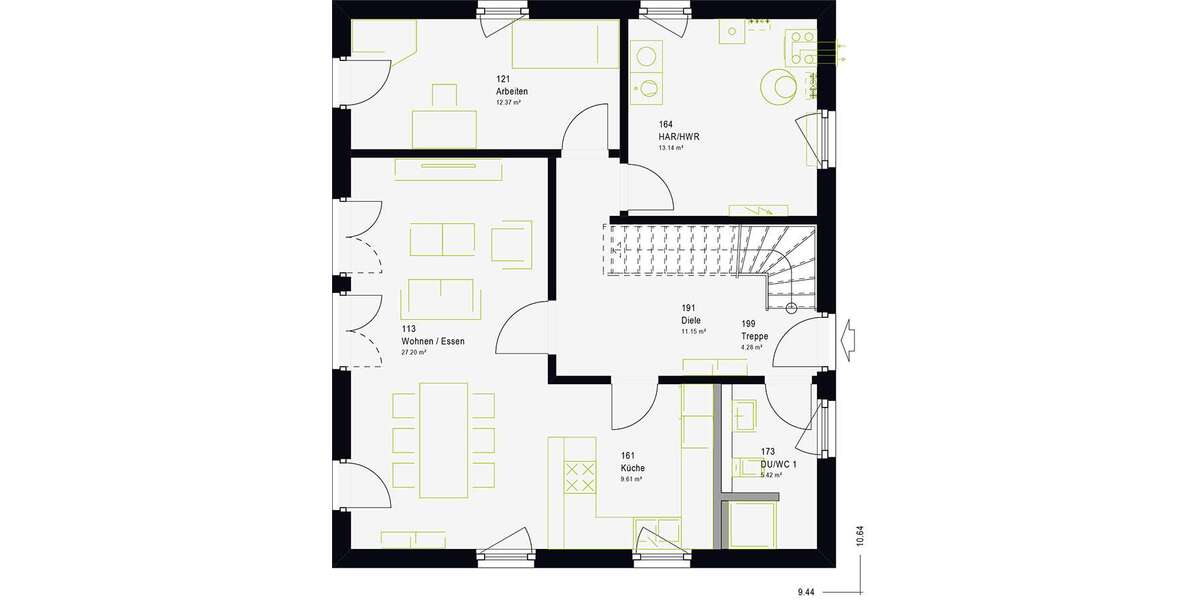 Einfamilienhaus Freudenberg Büschergrund - 4 Zimmer, 163 m&sup2;, 373.500&euro; | Angebot:26170812