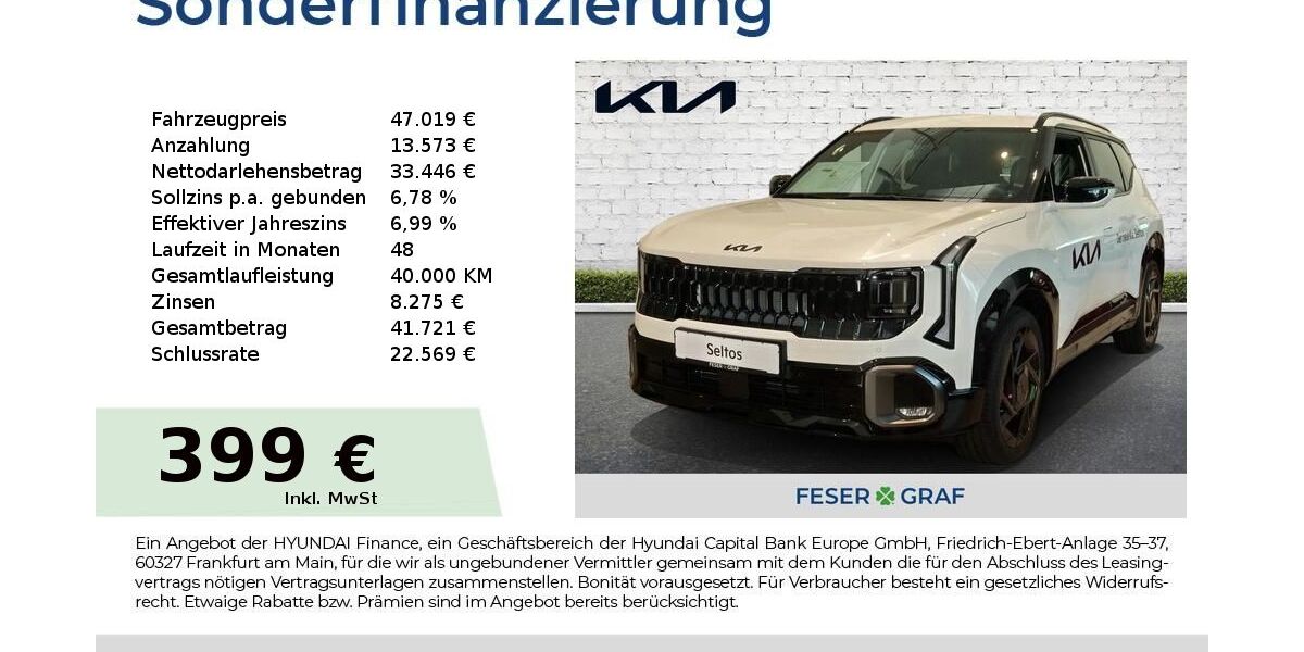Kia Andere 2.845 km 44.850 &euro; Roth 91154