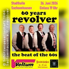 60years Revolver 26.06.2026 Stadthalle Sachsenhausen