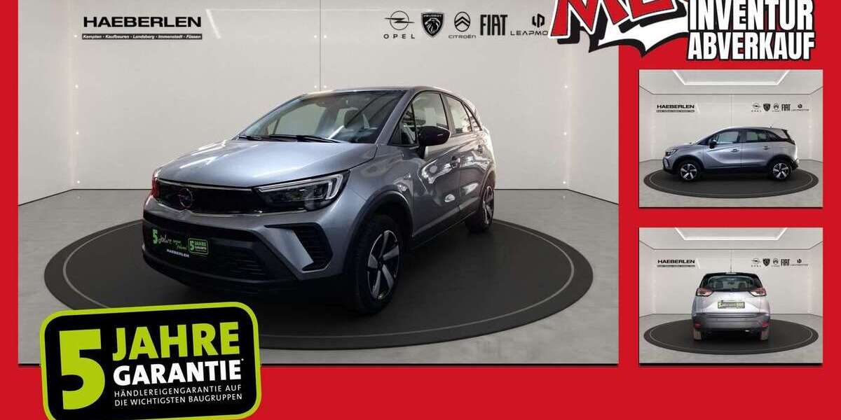 Opel Crossland 16.475 km 14.380 &euro; Kempten 87435