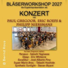 Bläserworkshop 2027 - Abschlußkonzert des Workshops 21.02.2027 Gemeindehalle Adlersaal