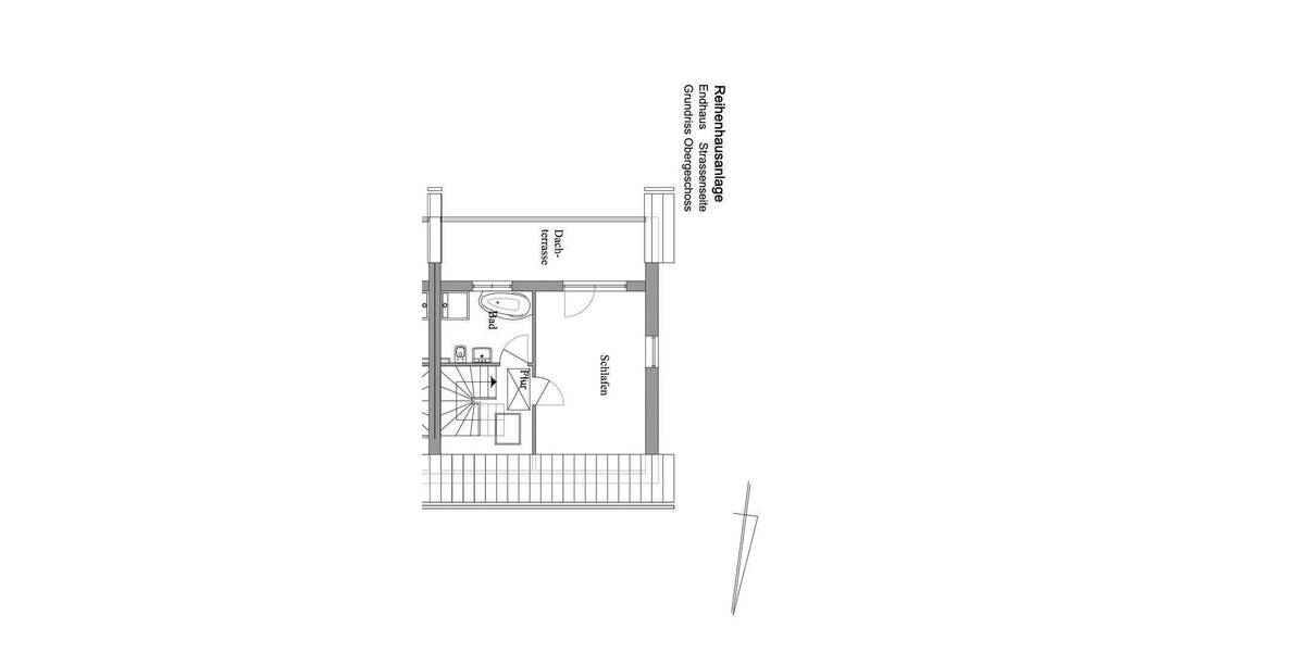 Reihenendhaus Trittau - 2 Zimmer, 84 m&sup2;, 1.300&euro; | Angebot:25719011