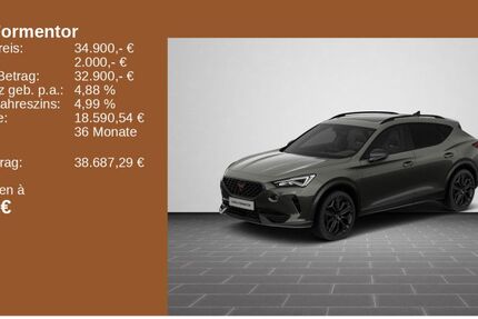 Cupra Formentor 37.000 km 31.500 &euro; Kirkel 66459