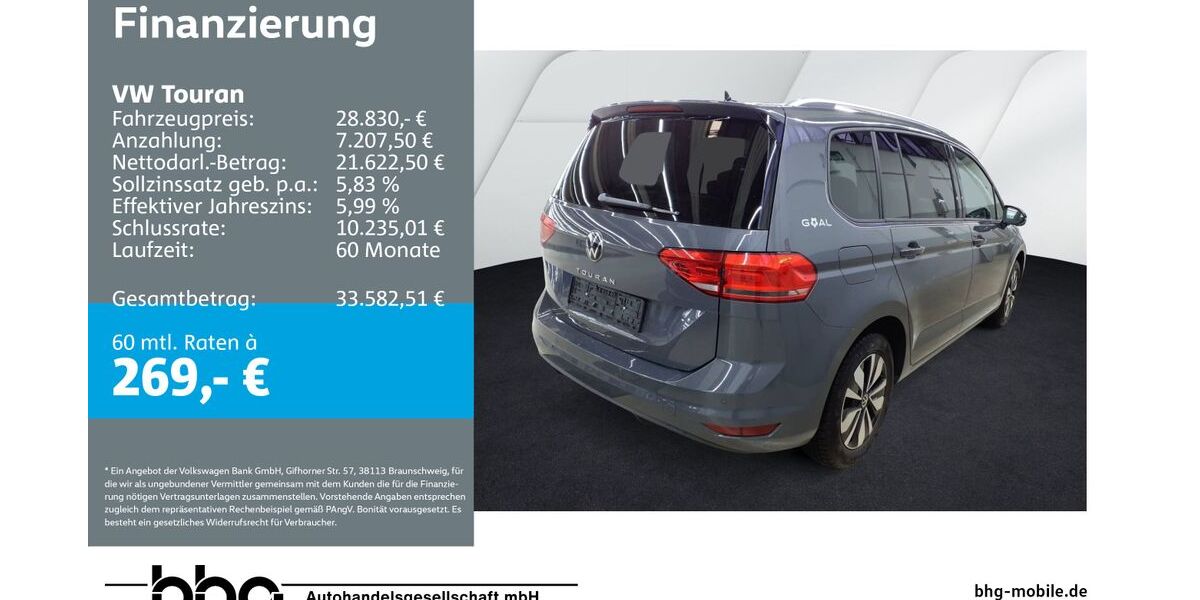 VW Touran 24.578 km 28.830 &euro; Durmersheim 76448