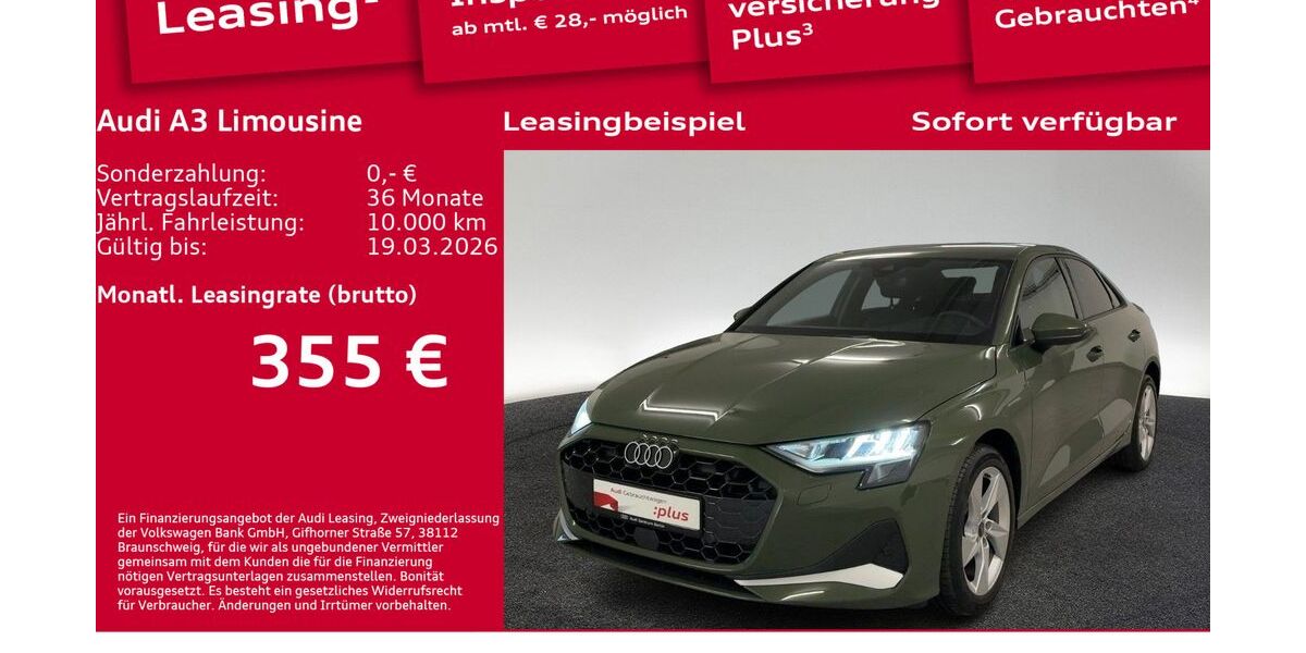 Audi A3 11.100 km 29.999 &euro; Berlin 12489