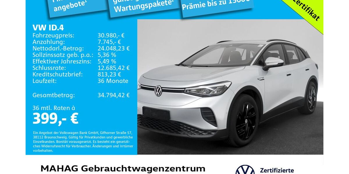 VW ID.4 33.779 km 30.980 &euro; München 80935