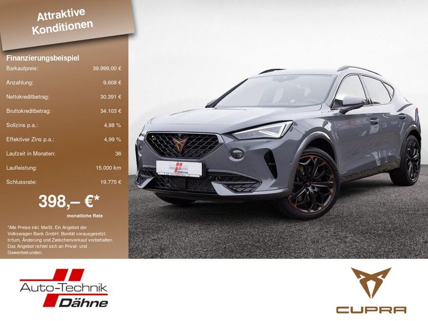 Cupra Formentor 7.662 km 38.980 € Wittenberge 19322