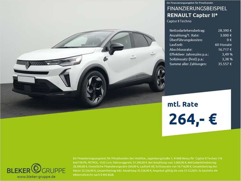 Renault Captur 1.500 km 31.390 € Borken 46325
