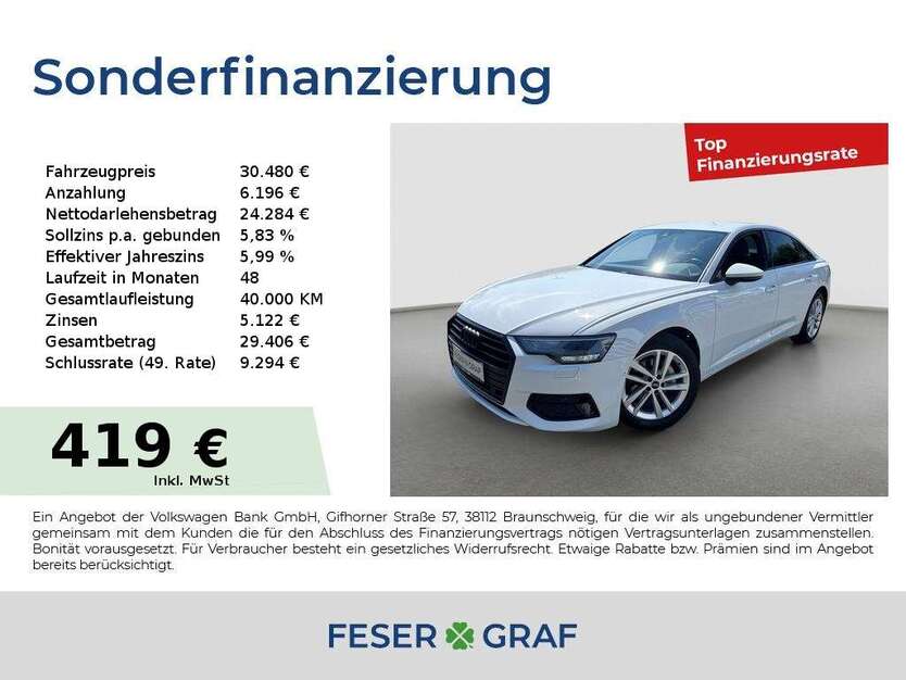 Audi A6 78.290 km 30.480 € Cadolzburg 90556