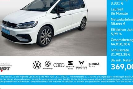 VW Touran 13.740 km 41.975 &euro; Bernsdorf 09337