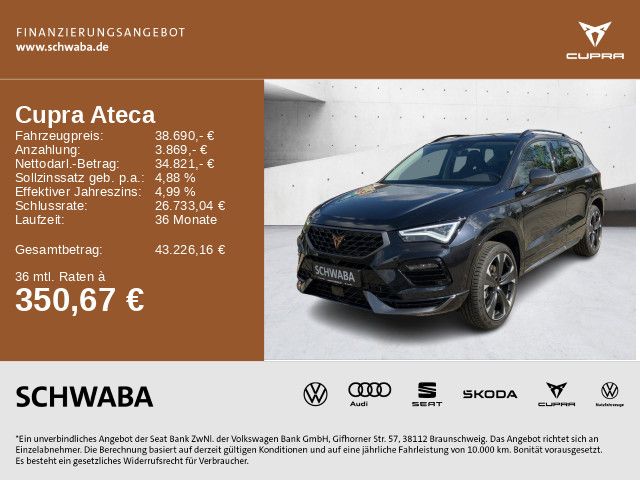 Cupra Ateca 4.103 km 38.690 &euro; Gersthofen 86368