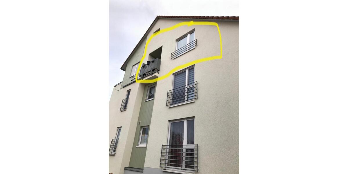 Moderne 1-Zimmer Wohnung teilmöbliert Balkon Einbauküche 88690 1 zimmer