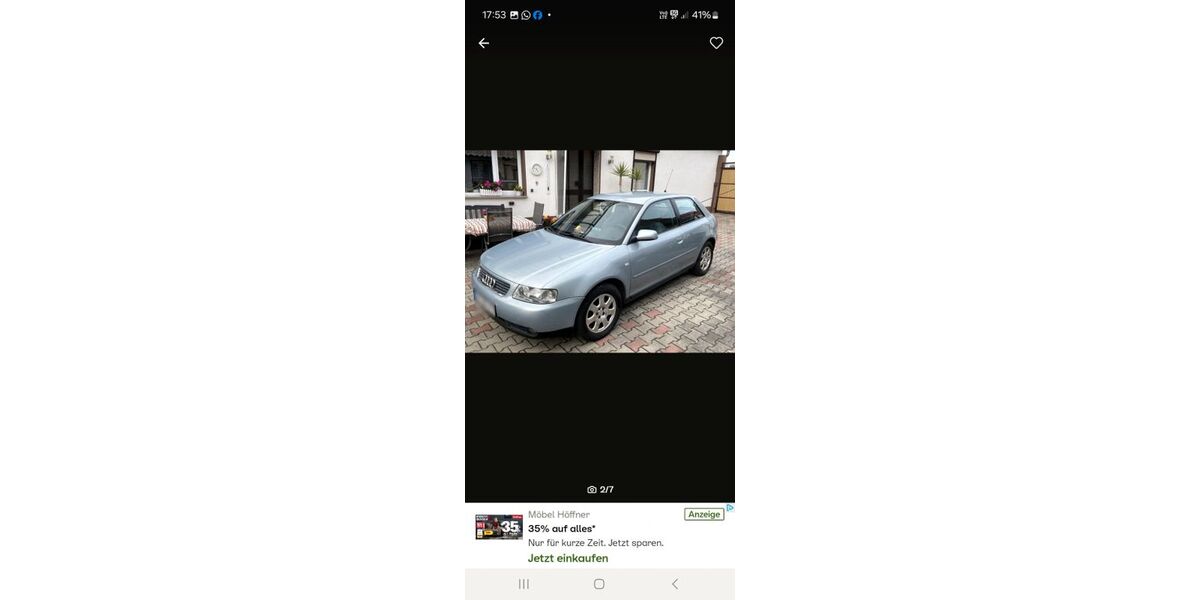 Audi A3 115.000 km 4.999 &euro; Raguhn/Jessnitz 06779