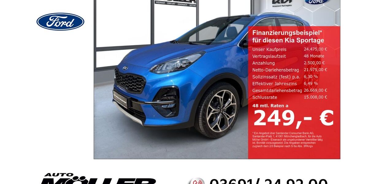Kia Sportage 65.150 km 24.475 &euro; Eisenach 99817