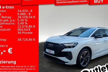 Audi Q4 e-tron 35.443 km 34.430 &euro; Senden 89250