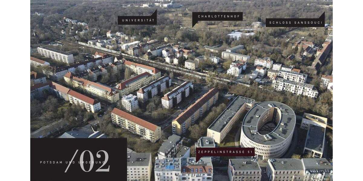 Etagenwohnung Potsdam Potsdam West - 2 Zimmer, 82 m&sup2;, 485.000&euro; | Angebot:25483708