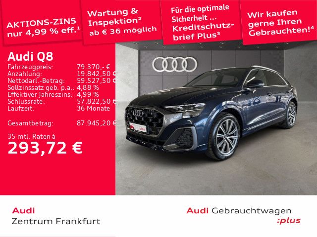 Audi Q8 28.925 km 77.670 € Frankfurt am Main 60314