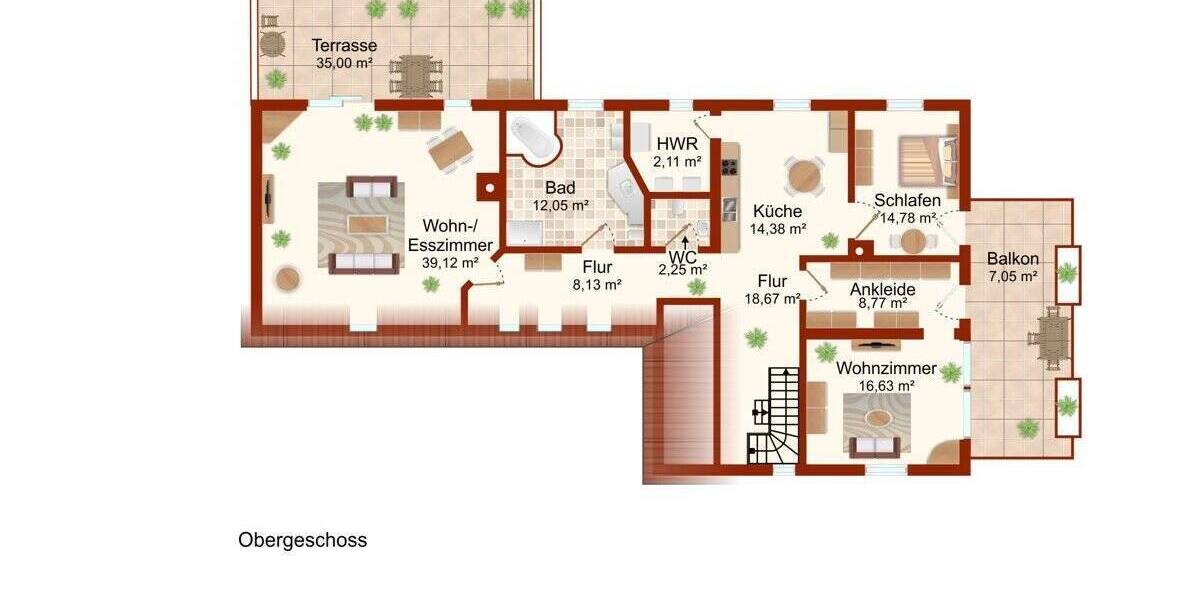 Einfamilienhaus Langwedel Etelsen - 7 Zimmer, 253 m&sup2;, 399.000&euro; | Angebot:25688767