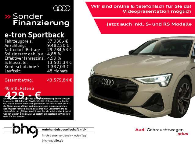 Audi e-tron 71.613 km 37.930 € Kehl 77694