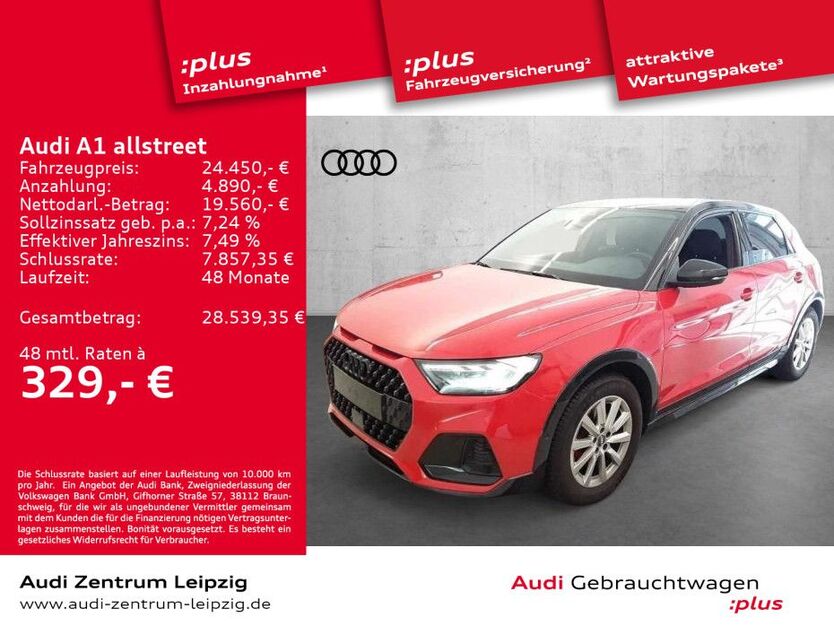 Audi A1 35.493 km 24.450 € Leipzig 04129