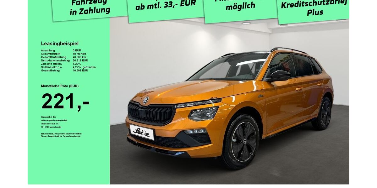 Skoda Kamiq 9.500 km 26.790 &euro; Kempten 87439