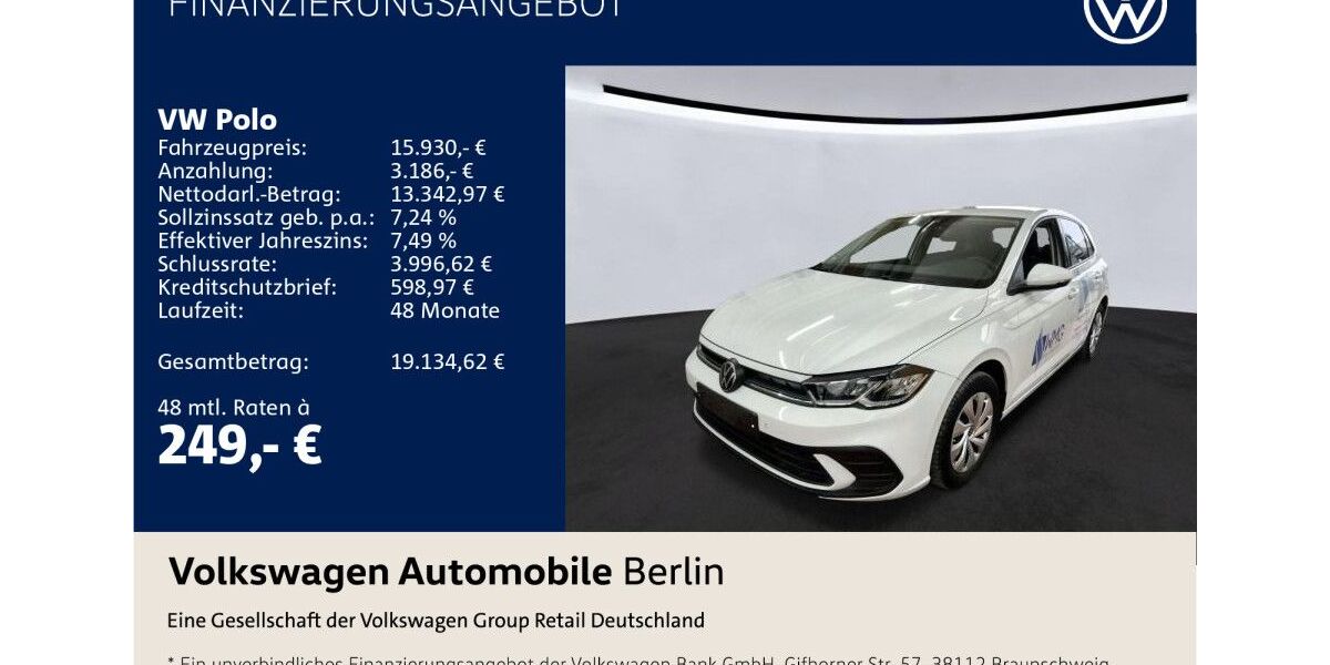 VW Polo 55.790 km 15.930 &euro; Berlin 12681