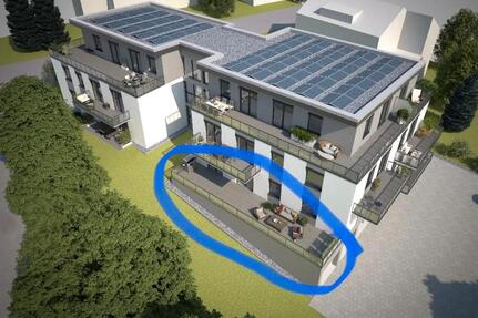 NeubauWohnung mit Einbauküche und Terrasse