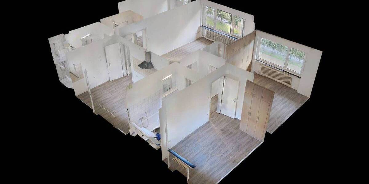 Etagenwohnung Paderborn Sennelager - 4 Zimmer, 80 m&sup2;, 729&euro; | Angebot:26929265