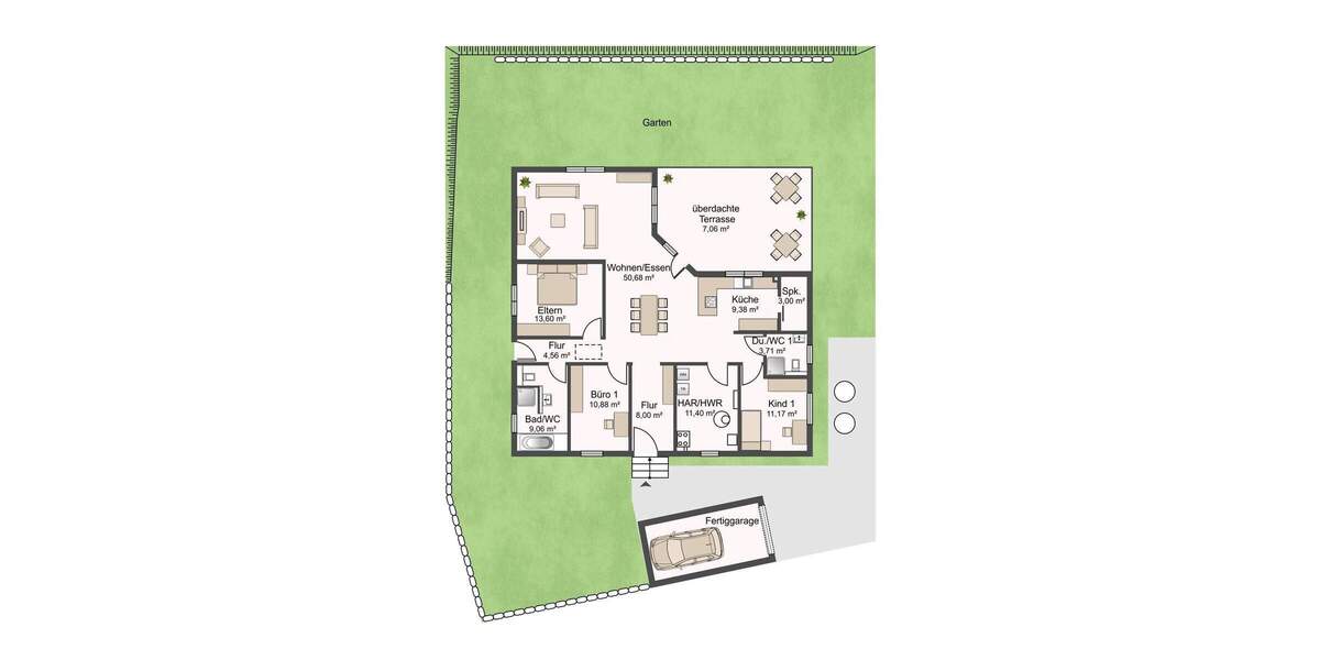 Einfamilienhaus Schrozberg - 4 Zimmer, 145 m&sup2;, 535.000&euro; | Angebot:25701373