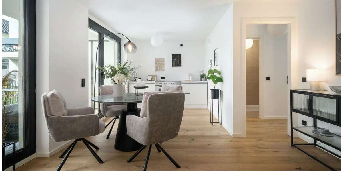 Etagenwohnung Grafing bei München Hesselfurt - 3 Zimmer, 74 m&sup2;, 630.000&euro; | Angebot:26021674