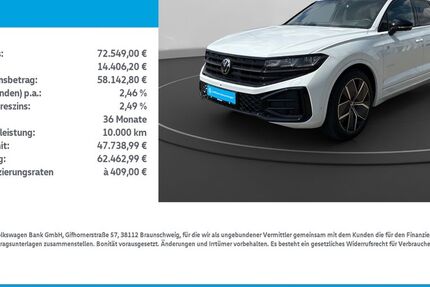 VW Touareg 24.523 km 67.788 € Leinefelde-Worbis/DE 37327