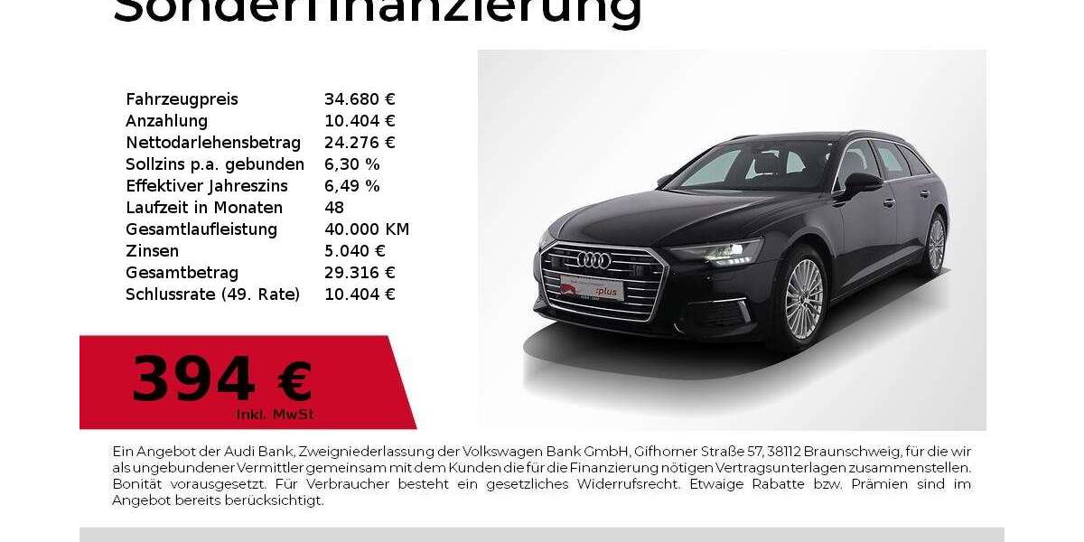 Audi A6 37.200 km 34.680 &euro; Nürnberg 90411