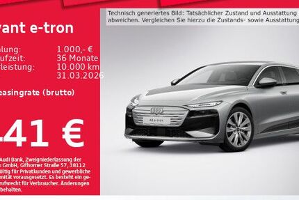 Audi A6 e-tron 10.969 km 53.859 &euro; Eching 85386